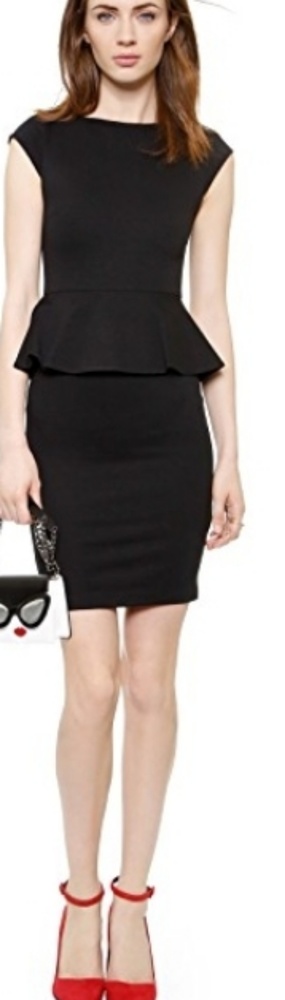 Alice + Olivia Employed Victoria peplum dress